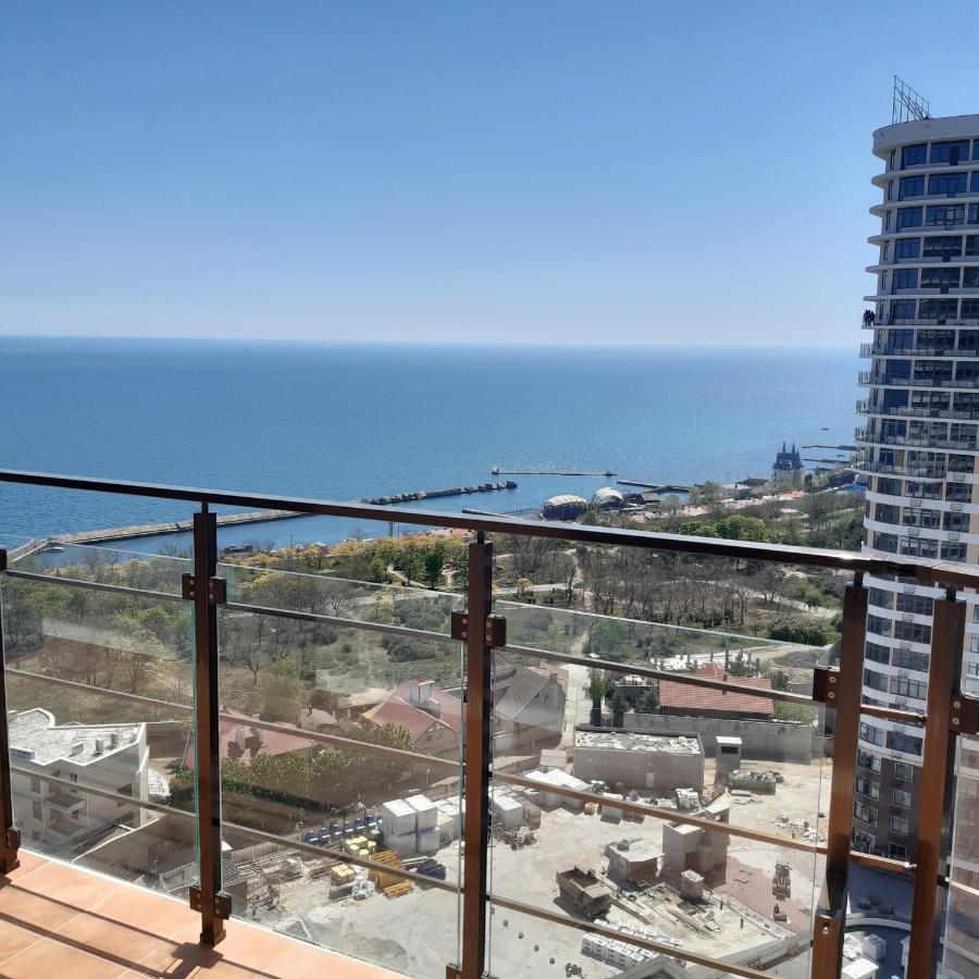 Квартира С Террасой Sea View/ 44 Жемчужина В Аркадии Odessa Extérieur photo